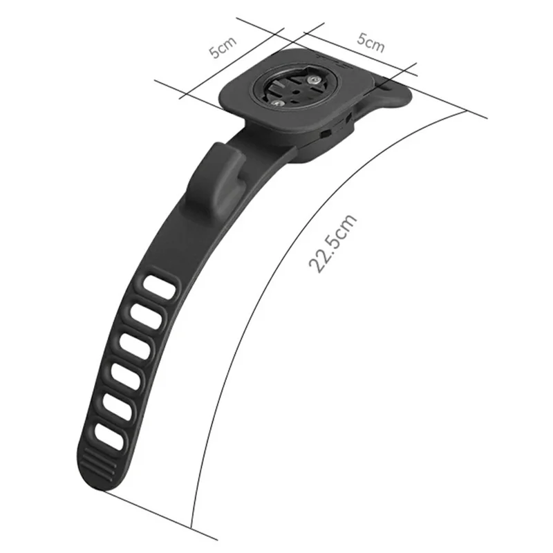 GUB 630 Halterung für Fahrradcomputer für Rennrad und Mountainbike, Silikonhalterung mit Stoßdämpfung für Fahrrad-Tachometer