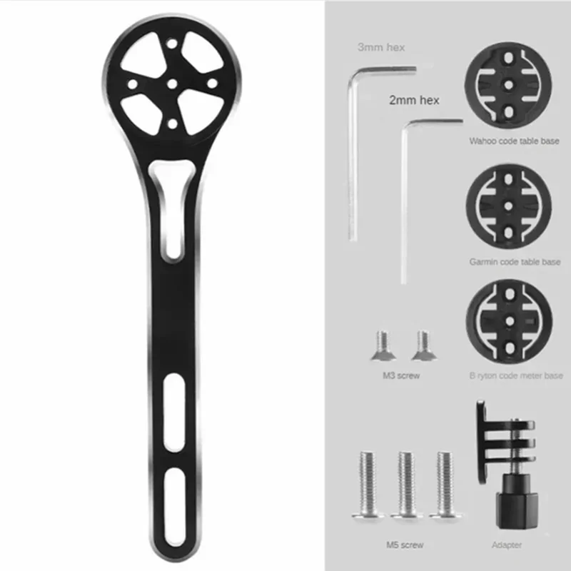 ZOYOSPORTS ZY-307 Support d'ordinateur de vélo en alliage d'aluminium Fixation intégrée