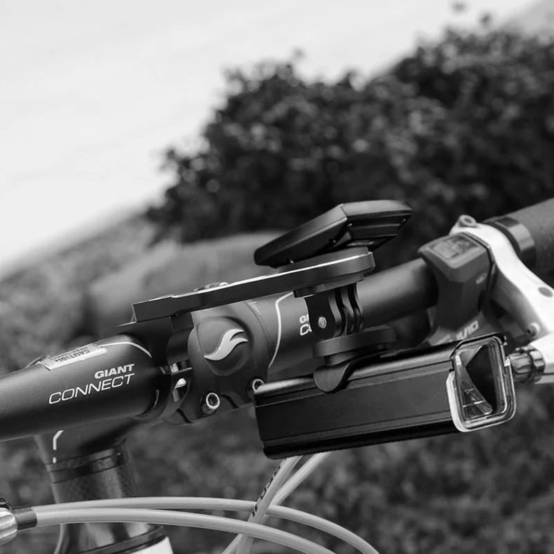 ZOYOSPORTS ZY-F205 Soporte de extensión ajustable para ordenador de bicicleta de aleación de aluminio