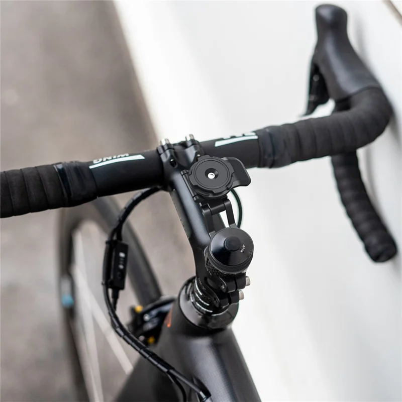 HL-143H Outdoor Fahrrad-Handyhalterung aus Aluminium für Lenkervorbau mit Schnellspanner Handyhalter