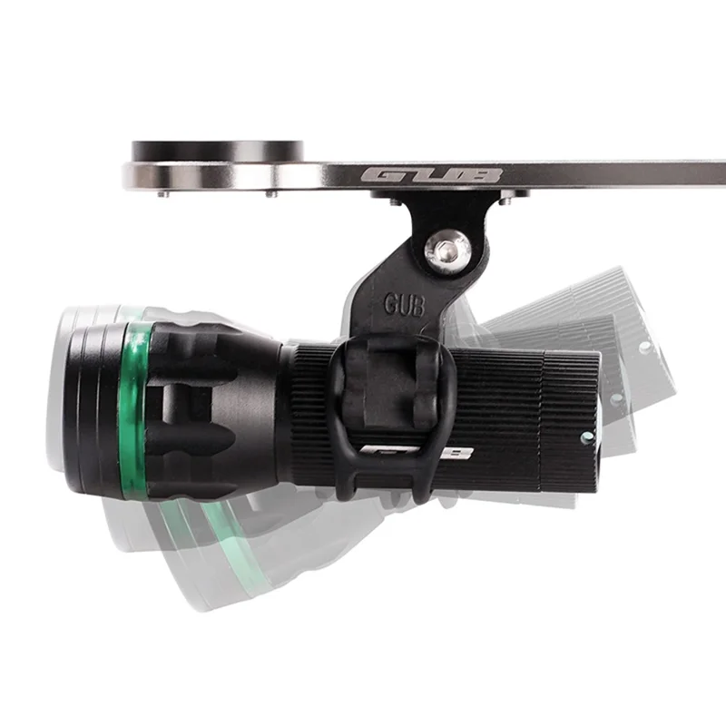 Support pour ordinateur de vélo en alliage de titane GUB Ti705, support léger pour ordinateur de cyclisme extérieur pour guidon