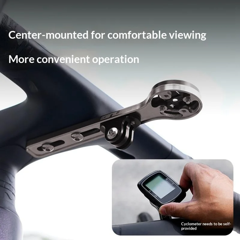 Support pour ordinateur de vélo en alliage de titane GUB Ti705, support léger pour ordinateur de cyclisme extérieur pour guidon