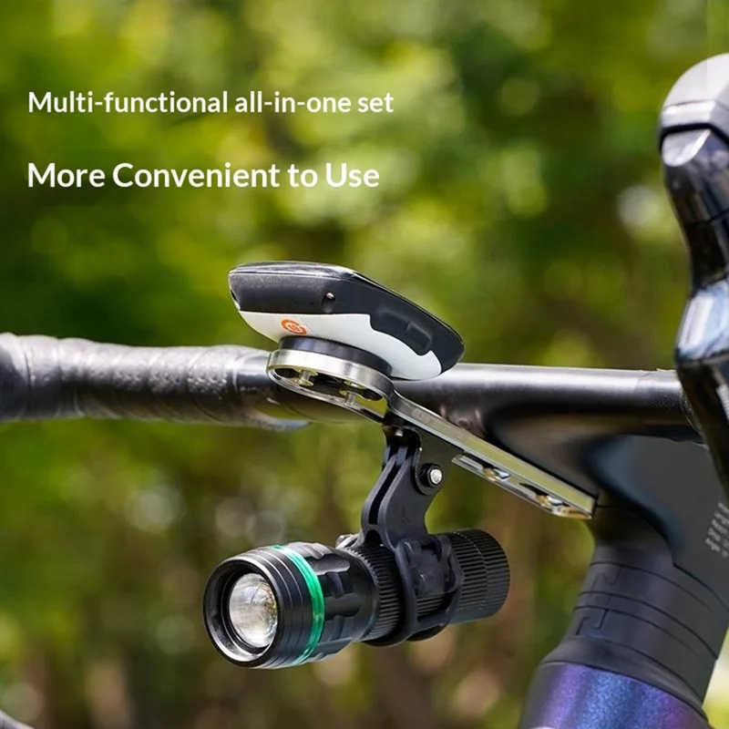 Support pour ordinateur de vélo en alliage de titane GUB Ti705, support léger pour ordinateur de cyclisme extérieur pour guidon