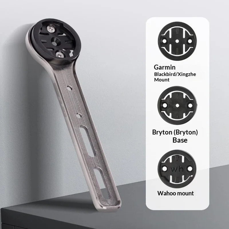 Support pour ordinateur de vélo en alliage de titane GUB Ti705, support léger pour ordinateur de cyclisme extérieur pour guidon