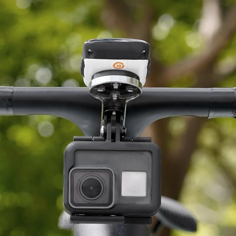 Support pour ordinateur de vélo en alliage de titane GUB Ti705, support léger pour ordinateur de cyclisme extérieur pour guidon