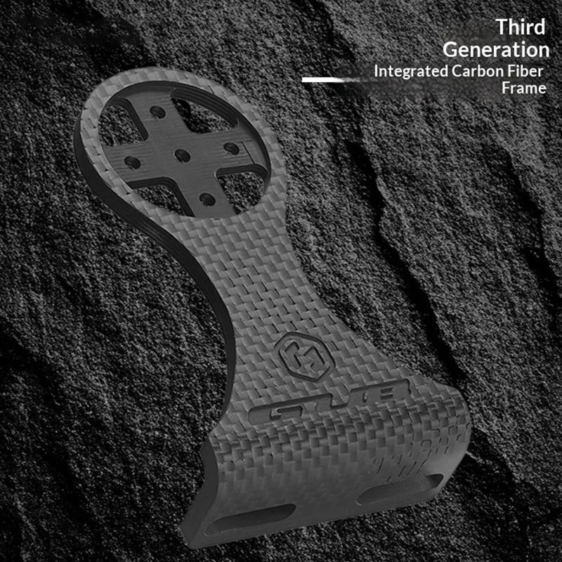 GUB 693 Multifunktions-Carbon-Fahrrad-Computer-Erweiterungshalterung für Garmin Cateye Wahoo Bryton Magene