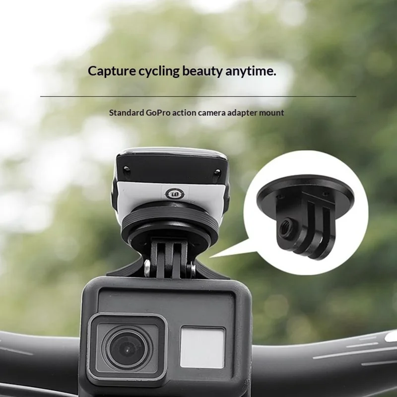 GUB 693 Multifunktions-Carbon-Fahrrad-Computer-Erweiterungshalterung für Garmin Cateye Wahoo Bryton Magene