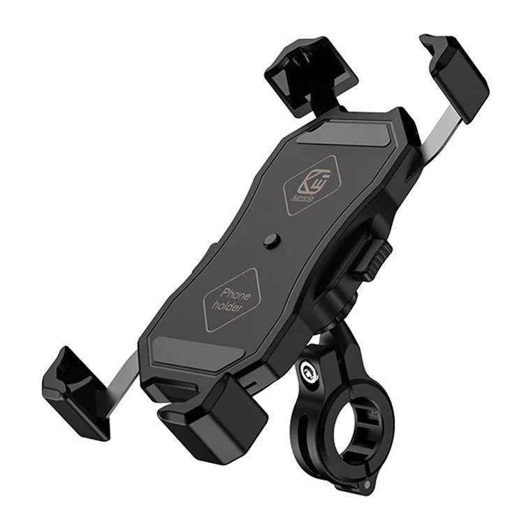 KEWIG M11 4-Claw Bicycle Phone Mount Quick Release Handlebar Phone Holder for 3.5-6.5 inch Mobile Phones
