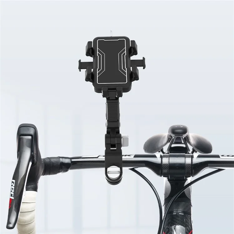 MT2301 Bike Phone Holder Bicycle Quick Release Phone Mount 360 Degree Rotating Handlebar Phone Bracket