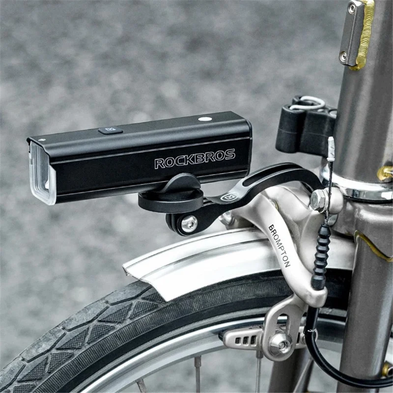 ROCKBROS FK-308 Bicycle Headlight Holder Folding Bike Front Light Extender Holder Stand Bracket