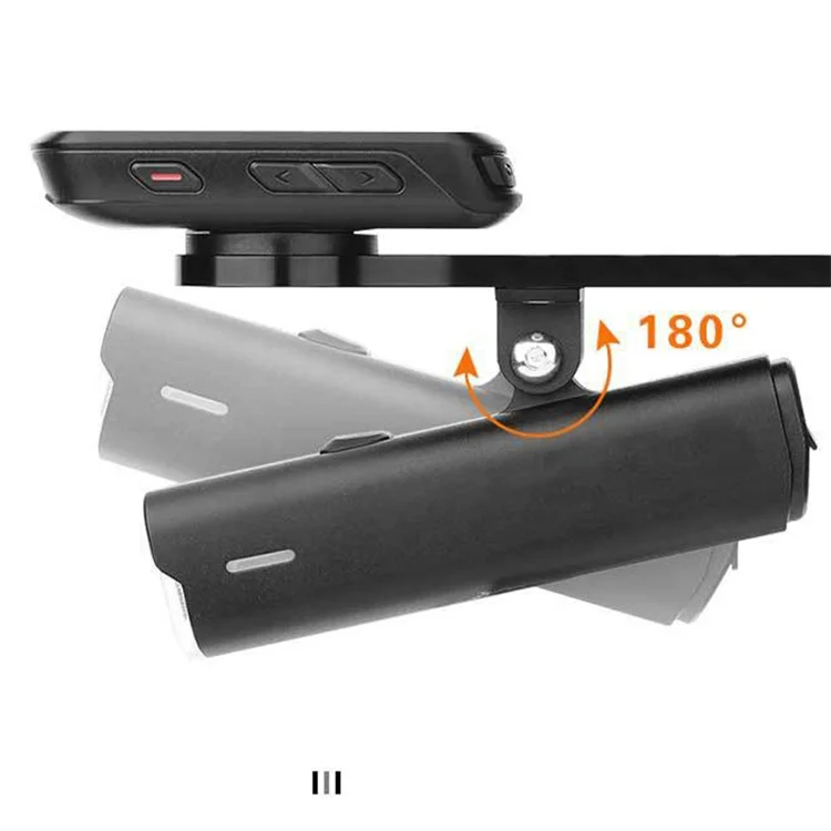 ENLEE EN-64311 Fahrrad Computer Halter Aluminiumlegierung Tacho Fahrrad Lenker Halterung - Schwarz
