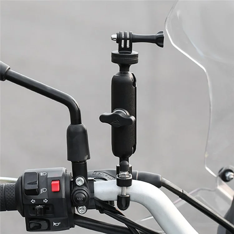 Support pour caméra MOTOWOLF MDL3519 Support de guidon de moto Support d'enregistreur de conduite