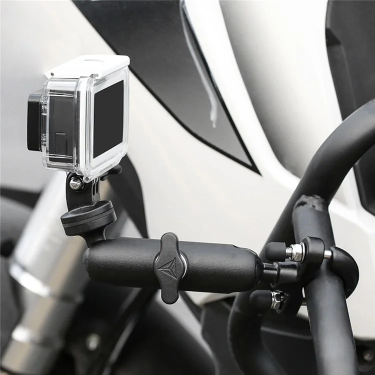Support pour caméra MOTOWOLF MDL3519 Support de guidon de moto Support d'enregistreur de conduite