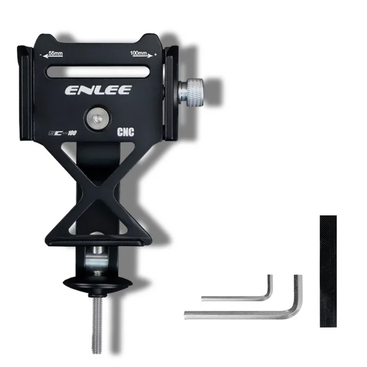 ENLEE SC-100 Suporte para Telefone de Bicicleta de Estrada MTB Haste do Guidão em Liga de Alumínio 