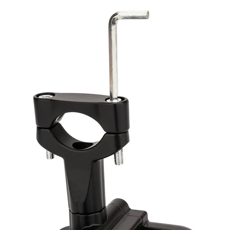 ZTTO Z85 Aluminum Alloy Bike Phone Holder Anti-Drop Fixed Phone Mount For 60-100mm Phone