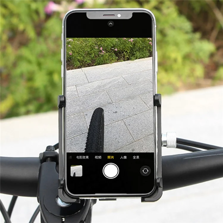 GUB PLUS 19 Adjustable Angle Aluminum Alloy Bicycle Handlebar Mount Phone Holder