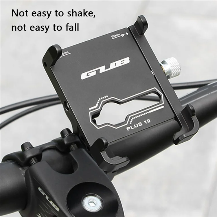 GUB PLUS 19 Adjustable Angle Aluminum Alloy Bicycle Handlebar Mount Phone Holder