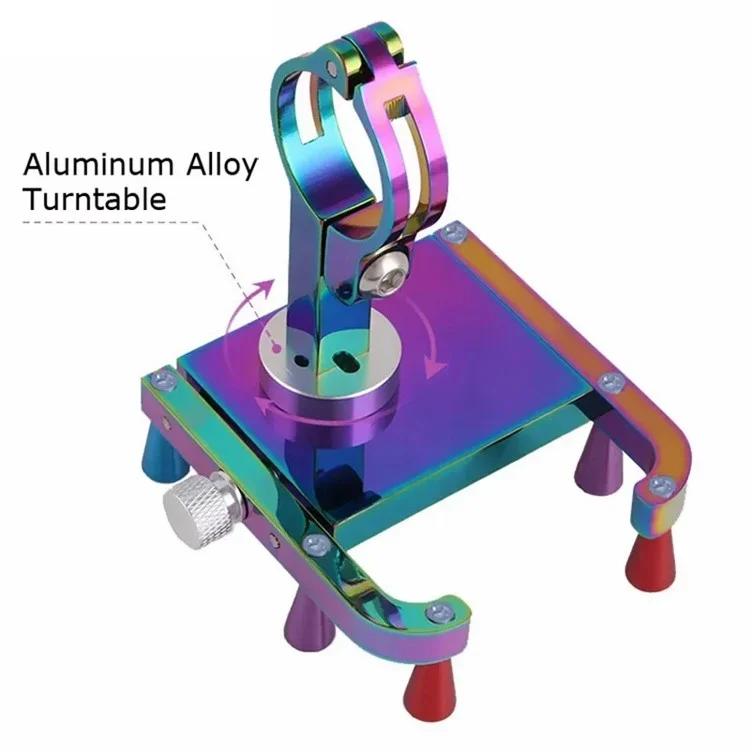GUB Plus 12 Bicycle Phone Holder Colorful Electroplated Aluminum Alloy Bike Handlebar Phone Bracket