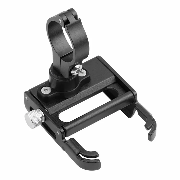 GUB P30 Aluminium-Legierungs-Telefonhalter Fahrrad Handyhalterung Fahrrad-Halterung - Schwarz