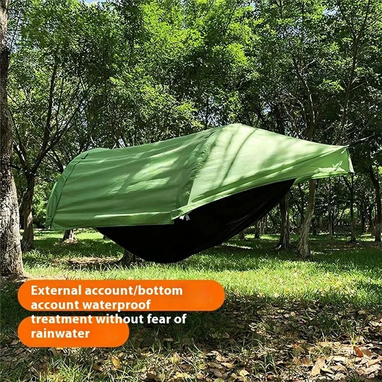 TRAVELER Camping Hammock 270 x140cm Double Hammock Tent with Net for Outdoor Hiking Travel - Blue