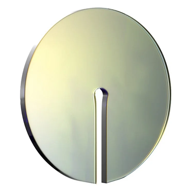 10cm Round Thicken Acrylic Coaster Pad Kitchen Dining Table Anti-scalding Water Tea Coffee Cup Mat - Colorful