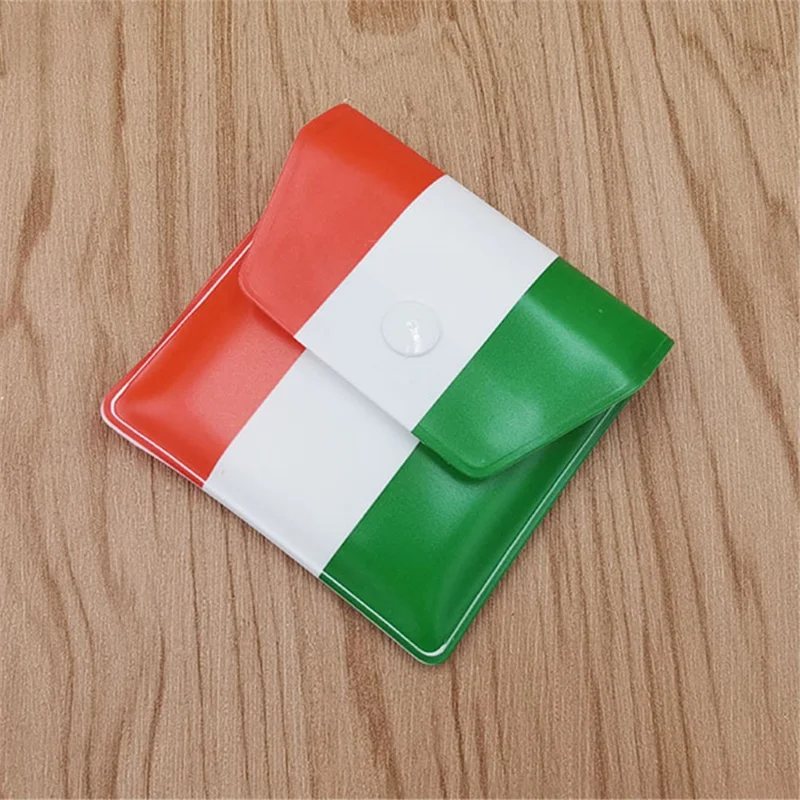 Portable Reusable Ashtray Pocket Outdoor Smoking Cigarette Ash Bag Fireproof Pouch - Stripe