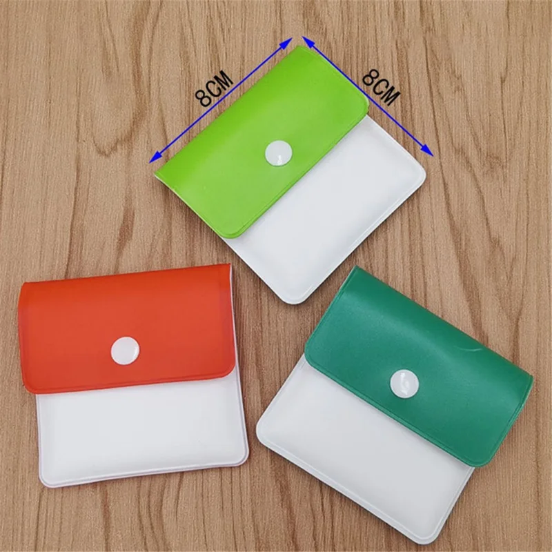 Portable Reusable Ashtray Pocket Outdoor Smoking Cigarette Ash Bag Fireproof Pouch - Fluorescent Green