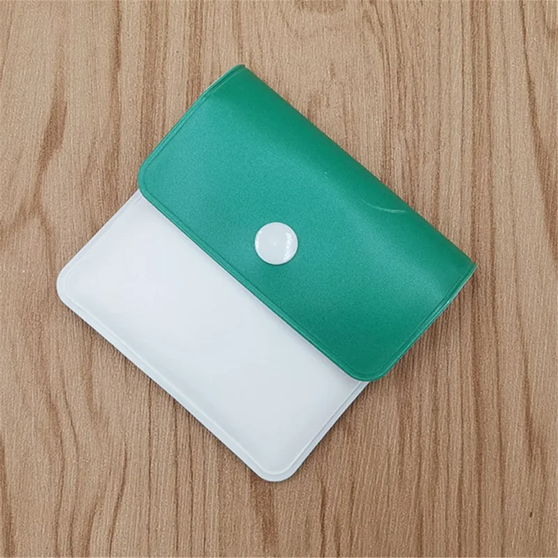 Portable Reusable Ashtray Pocket Outdoor Smoking Cigarette Ash Bag Fireproof Pouch - Green