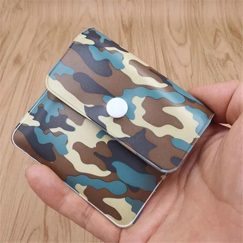 Portable Reusable Ashtray Pocket Outdoor Smoking Cigarette Ash Bag Fireproof Pouch - Desert / Camouflage