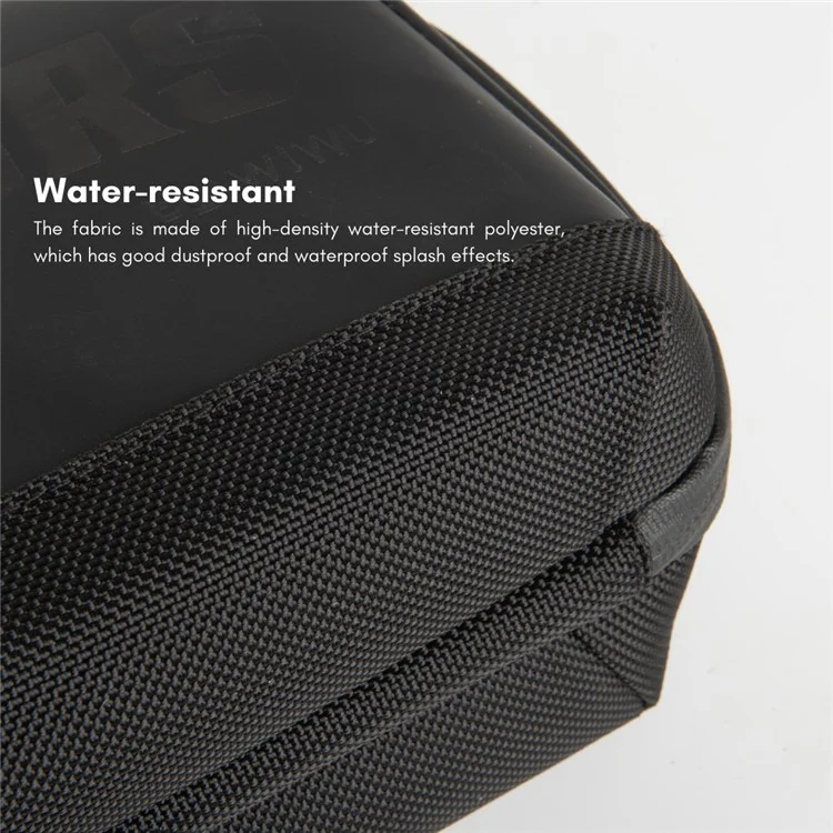 WIWU Warriors Tech Pouch X Pro Electronics Organizer Nylon Storage Bag for Data Cable, Charger