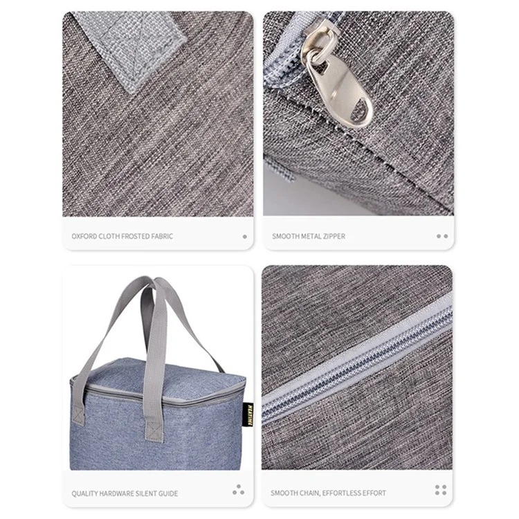 SANNE CB206 Borsa Termica Isolata per Bambini - Grigio