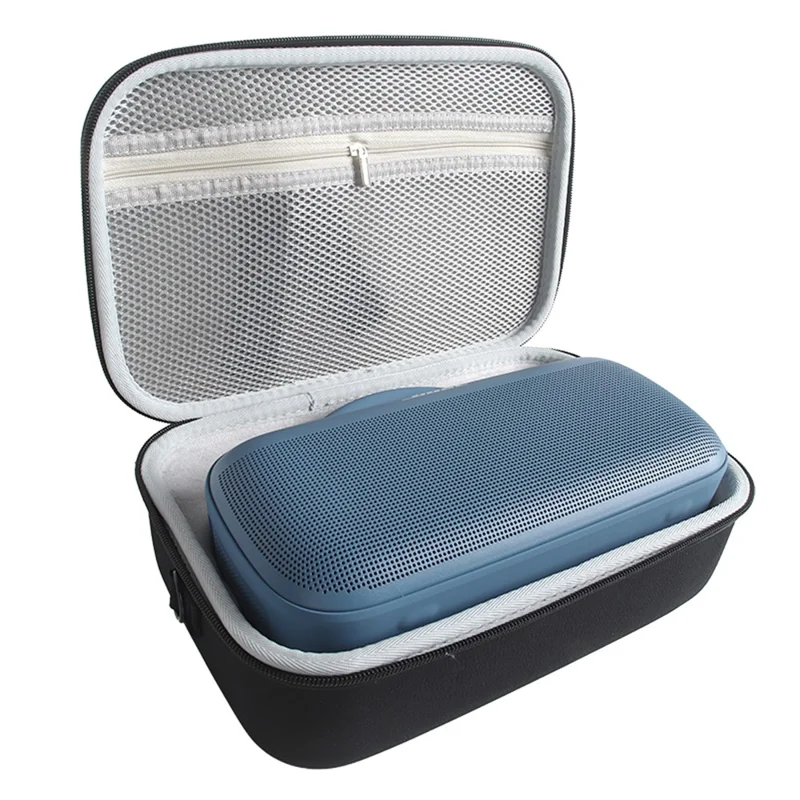 Storage Case for Bose SoundLink Max Bluetooth-compatible Speaker Hard EVA Carrying Bag with Shoulder Strap - Grey Liner