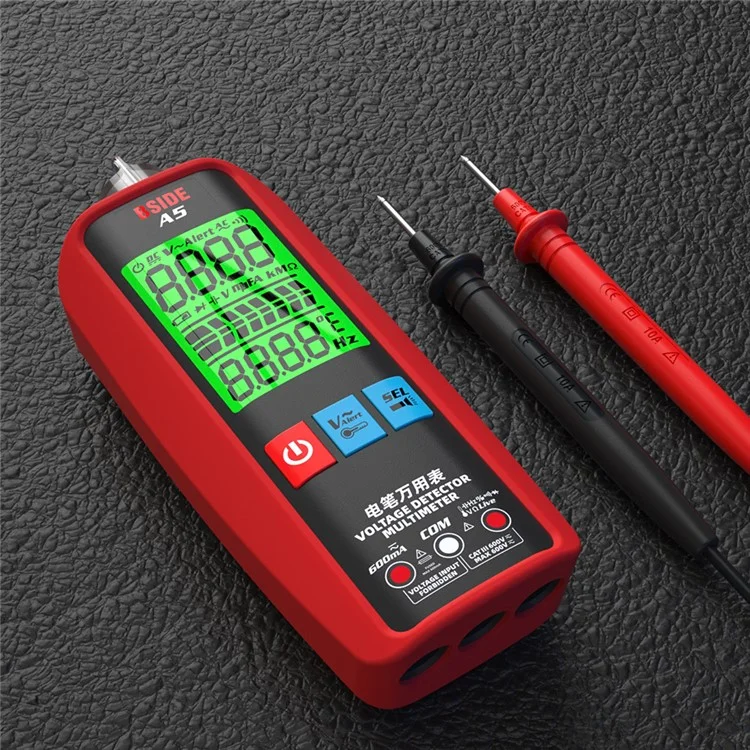 BSIDE A5 Smart Digital Multimeter Profesional AC DC Current VFC NCV Live Wire Ohm Diode Voltage Detector Meter