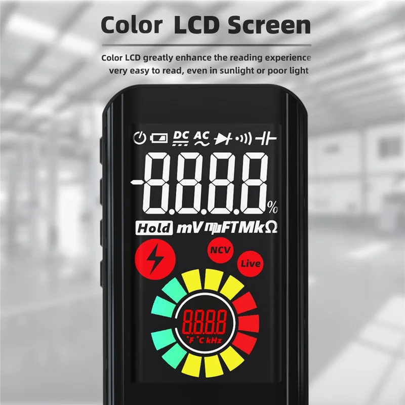 Bside A10 Digital Smart Multimeter NCV Voltmeter AC AC / Измерение Емкости Напряжения Постоянного Напряжения