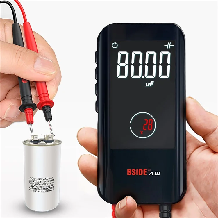 Bside A10 Digital Smart Multimeter NCV Voltmeter AC AC / Измерение Емкости Напряжения Постоянного Напряжения