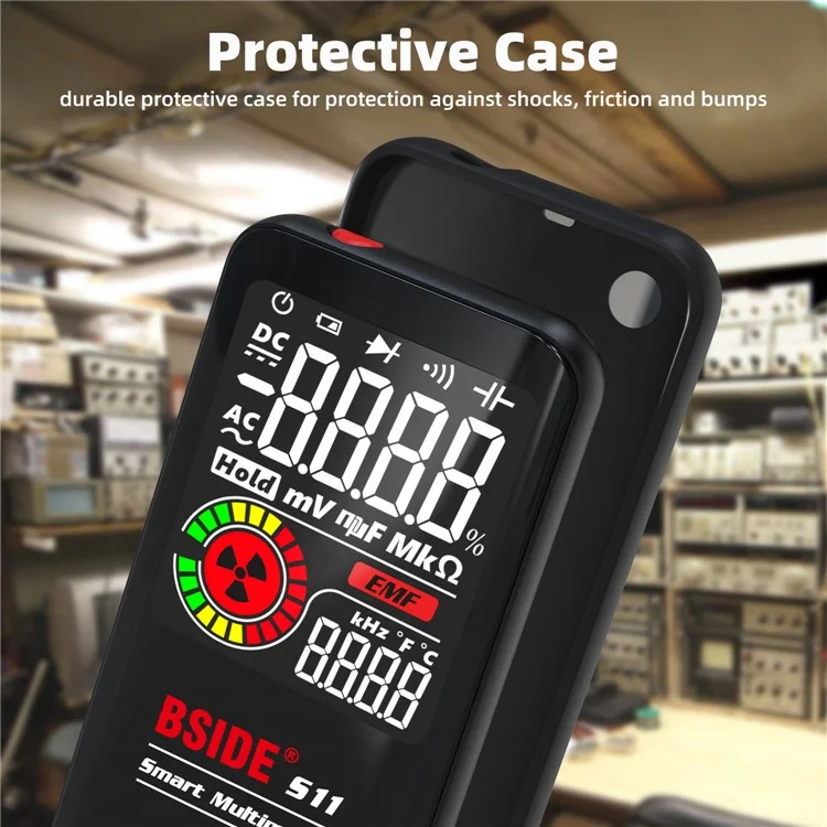 BSIDE S20 EMF Meter Electromagnetic Radiation Detector 9999 Counts Auto Range Multimeter