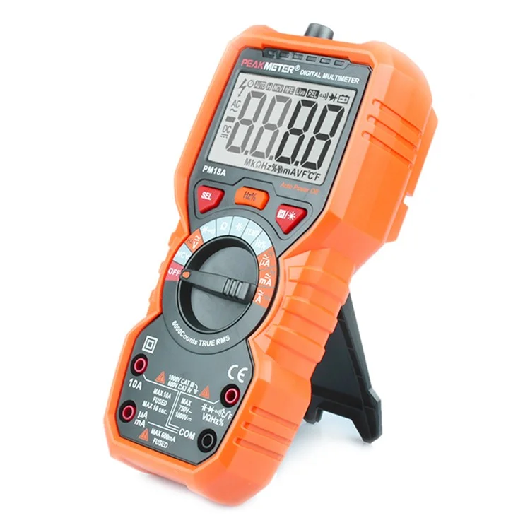 PEAKMETER PM18A Multimeter High-Precision Fully Automatic Digital Display Electrician Multimeter