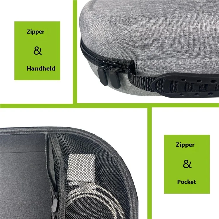 For Meta Quest 3S Storage Bag Oxford Cloth Shockproof Carrying Case Handbag