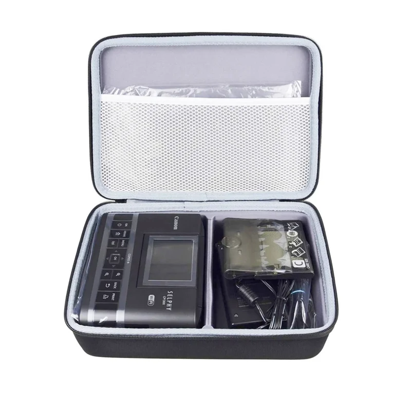 Storage Bag for Canon SELPHY CP1500 / CP1300 / CP1200 Photo Printer Nylon+EVA Hard Shell Carrying Case