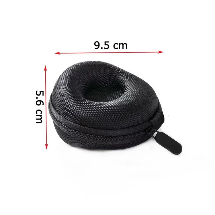 Nylon+EVA Watch Storage Bag Portable Travel Waterproof Shockproof Wrist Watch Carrying Case