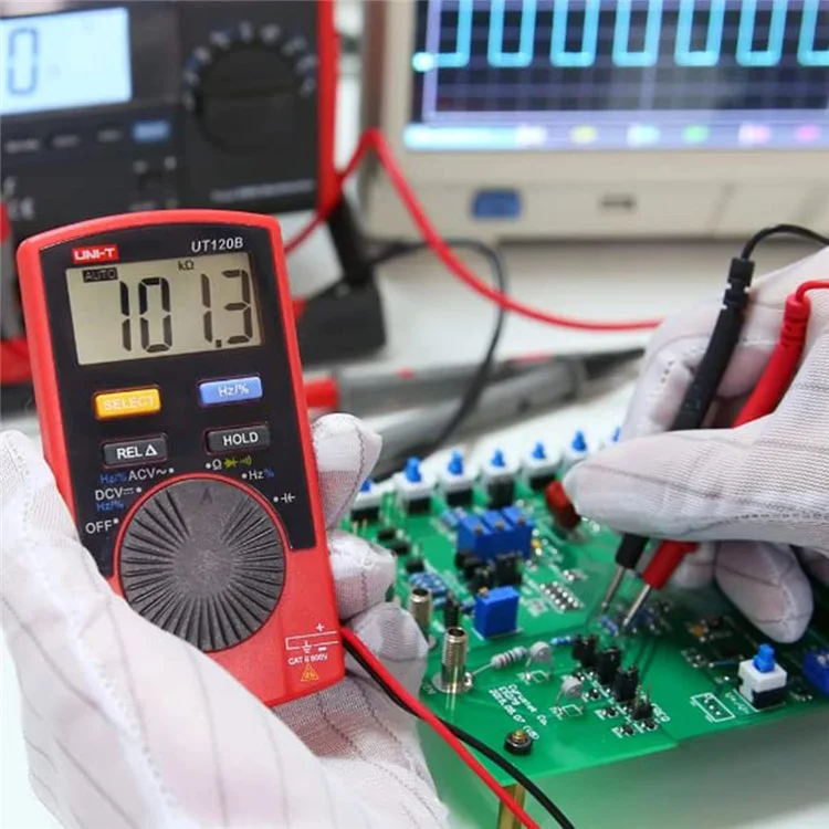 UNI-T UT120B Pocket Size Multimètre Numérique Auto Range AC DC Mini Ammeter Electric Multicester