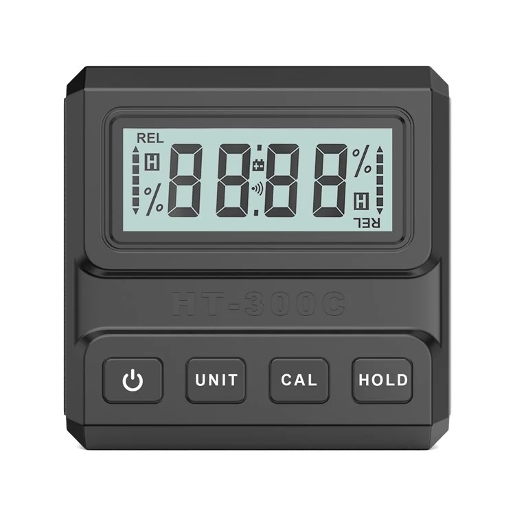 HT-300C Inclinómetro digital magnético con pantalla, nivel, transportador de ángulos, regla de 90 grados