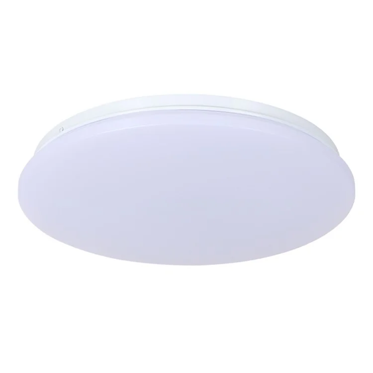 Luminaire de plafond rond de 24 W et 38 cm, lampe LED ultra fine moderne pour chambre, couloir, balcon