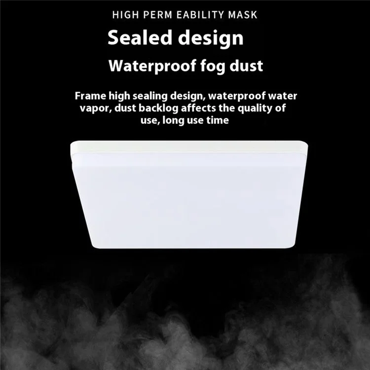 Pannello LED quadrato 180 x 180 mm 24W Luce da soffitto moderna per cucina, bagno e corridoio