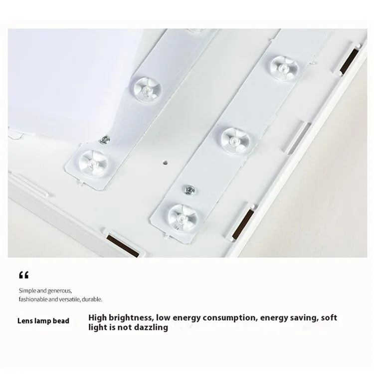 Pannello LED quadrato 180 x 180 mm 24W Luce da soffitto moderna per cucina, bagno e corridoio