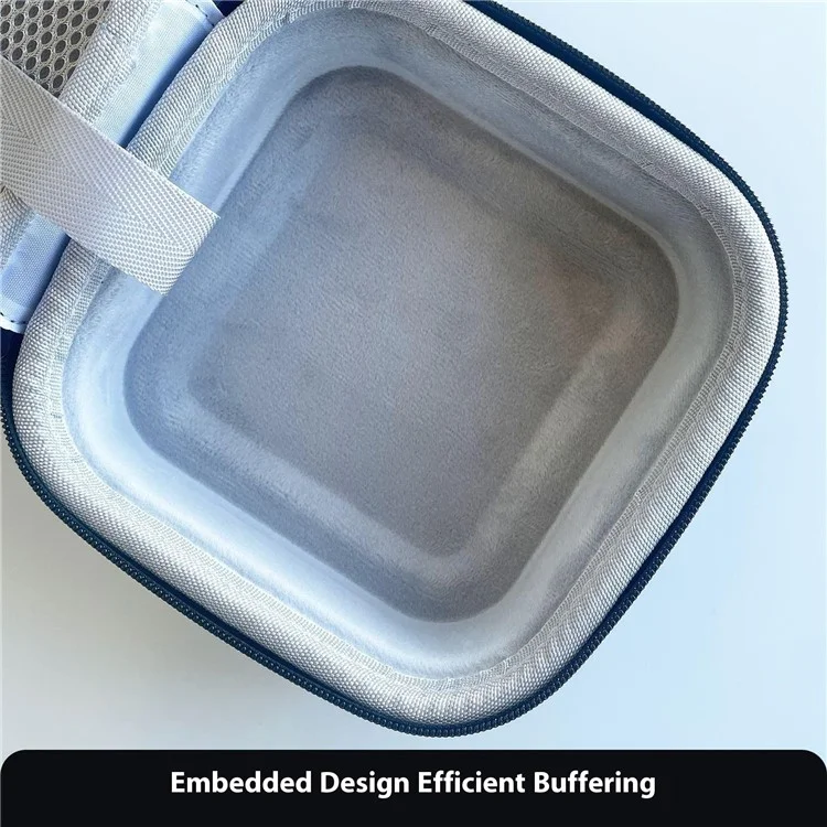 Funda de transporte para Apple Mac Mini M4 con bolsillo de malla, resistente a golpes y bolsa de almacenamiento.