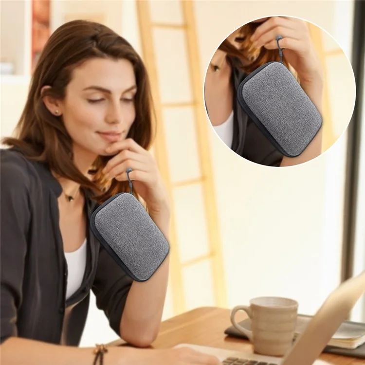 Borsa protettiva in EVA con maniglia per PLAUD Notepin AI Wearable Recorder Storage