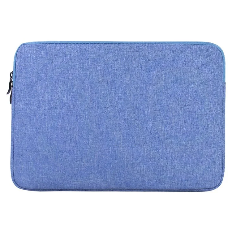 MBR-19005 Custodia per laptop da 15,6 pollici in nylon resistente all'acqua con fodera morbida e cerniera - Blu