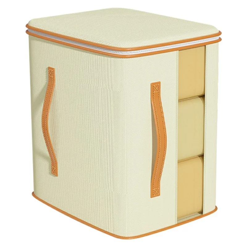 45 x 35 x 50cm Clothes Storage Bag with Window Visible Quilt Organizer Container