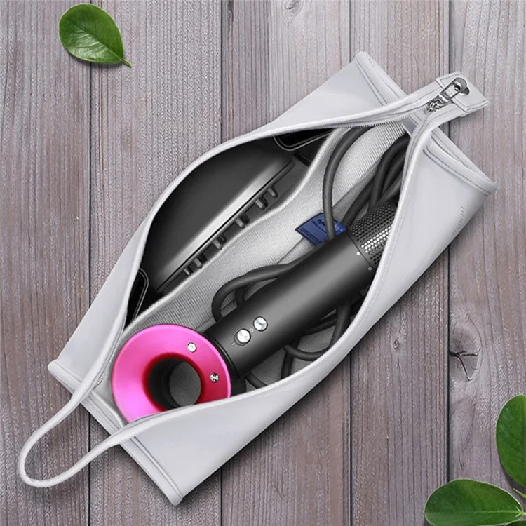 BUBM CFJ-ST For Dyson Hair Dryer Organizer Portable Storage Bag Waterproof Travel Case - Black